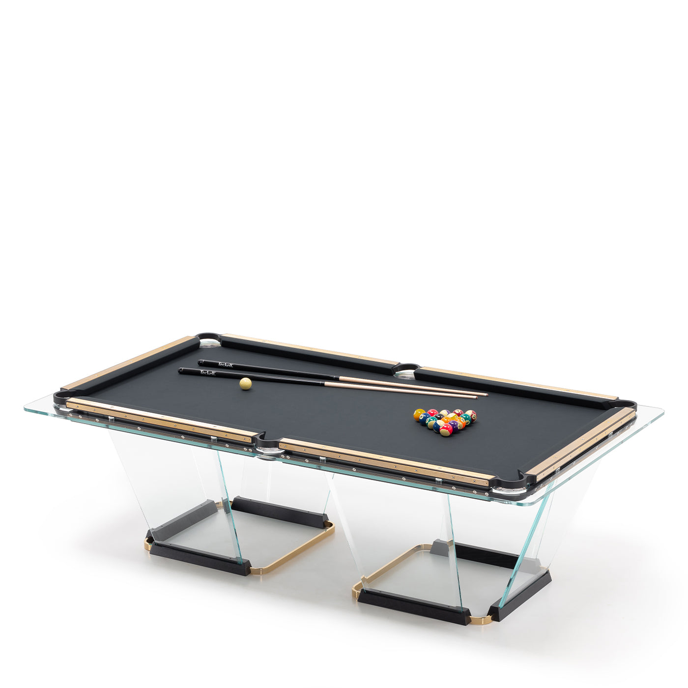T1.3 Gold 24K Limited edition Pool Table - 8ft - Alternative view 1