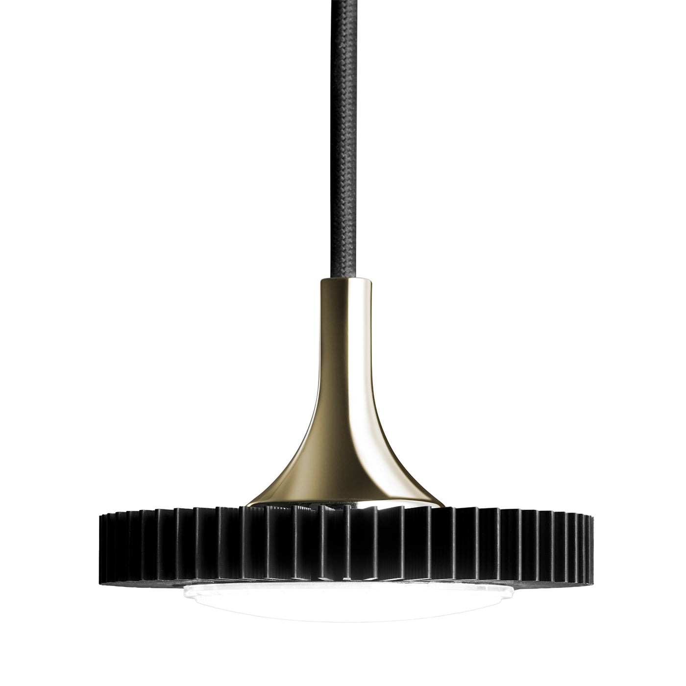 Ocio Gold & Black Pendant Lamp by Carlo Guglielmi - Main view