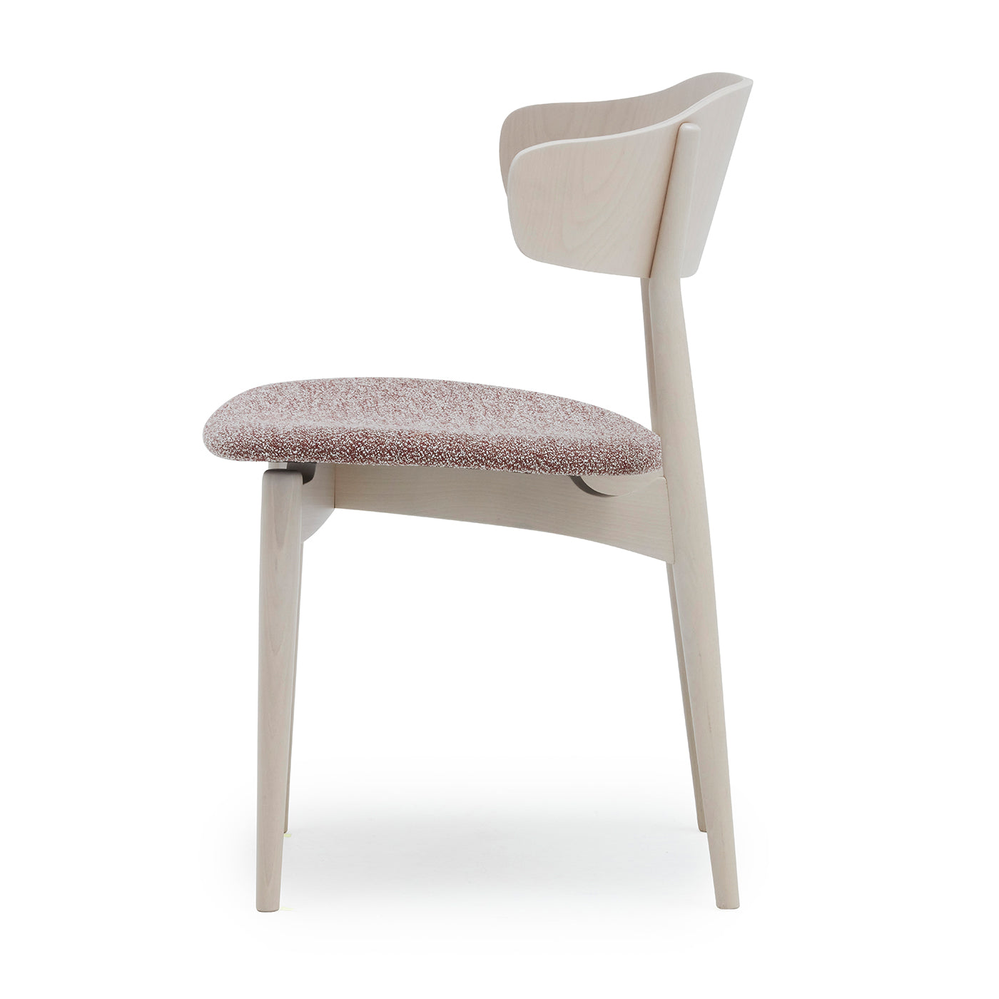 Flow 826 Chaise en hêtre avec tissu bohémien - Vue alternative 1