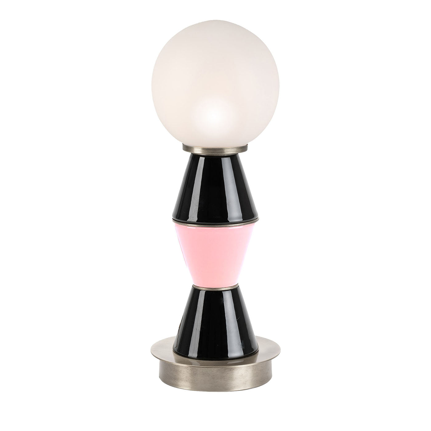 Palm Small Black and Pink Table Lamp - Main view