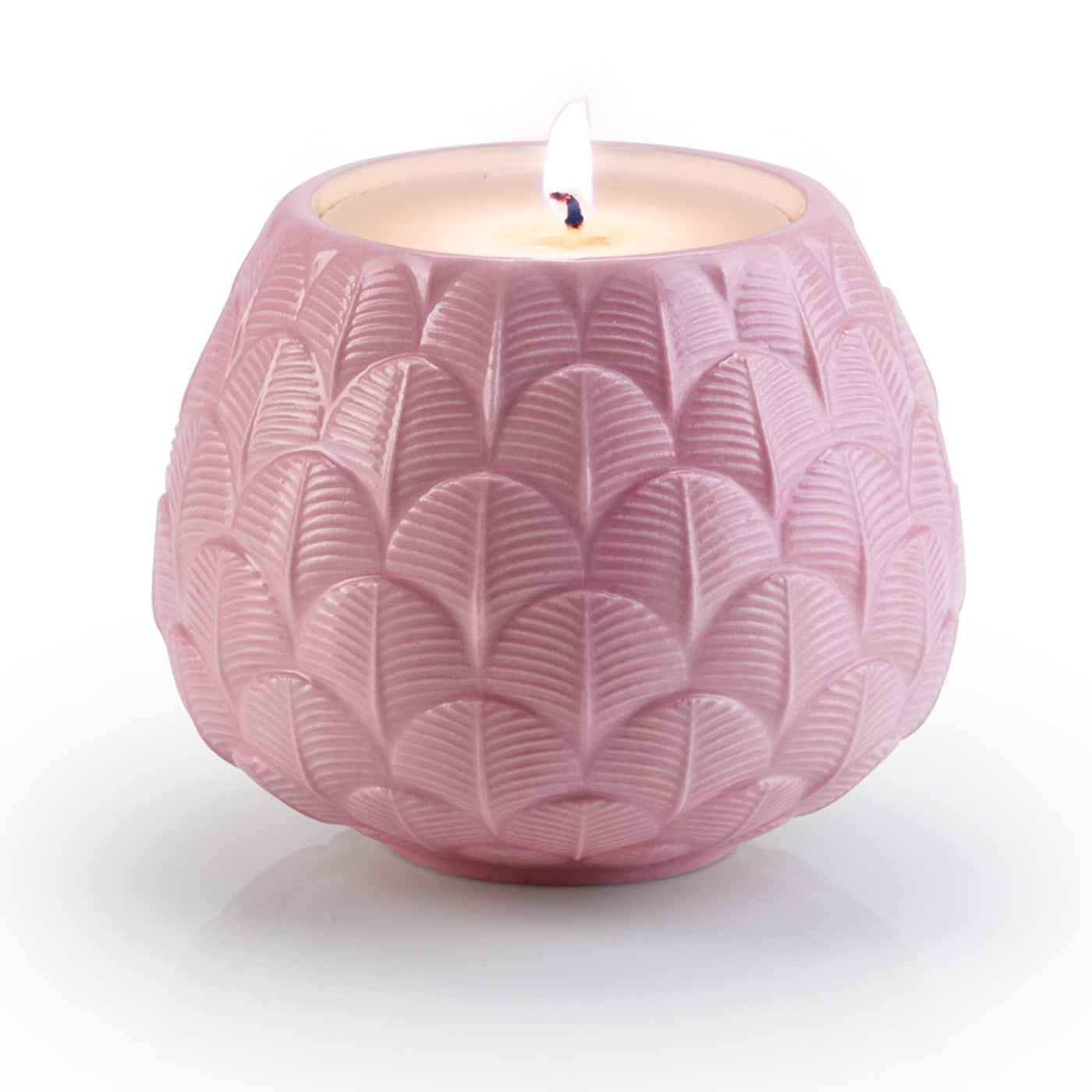 CHARLOTTE PEACOCK CANDLE COVER - PINK - Alternative view 1