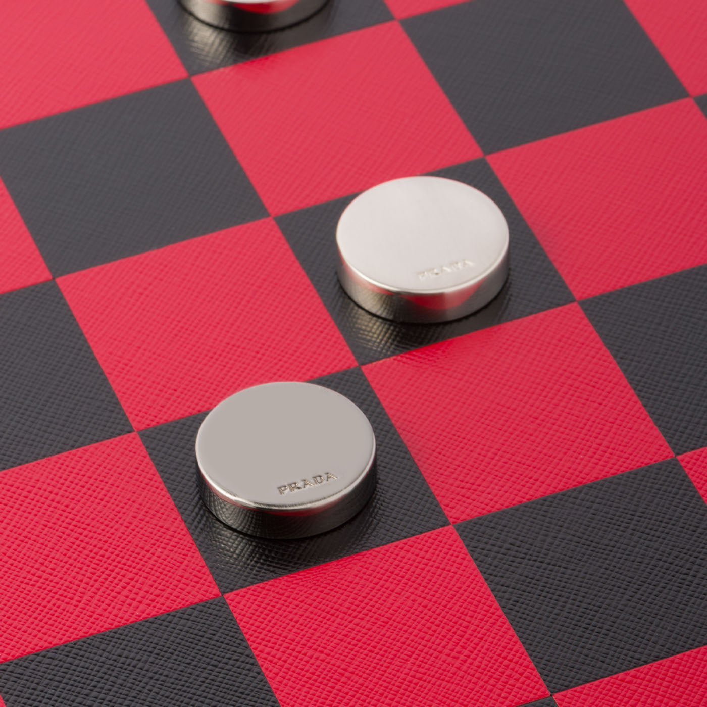 Saffiano Leather Checkers Set - Alternative view 1