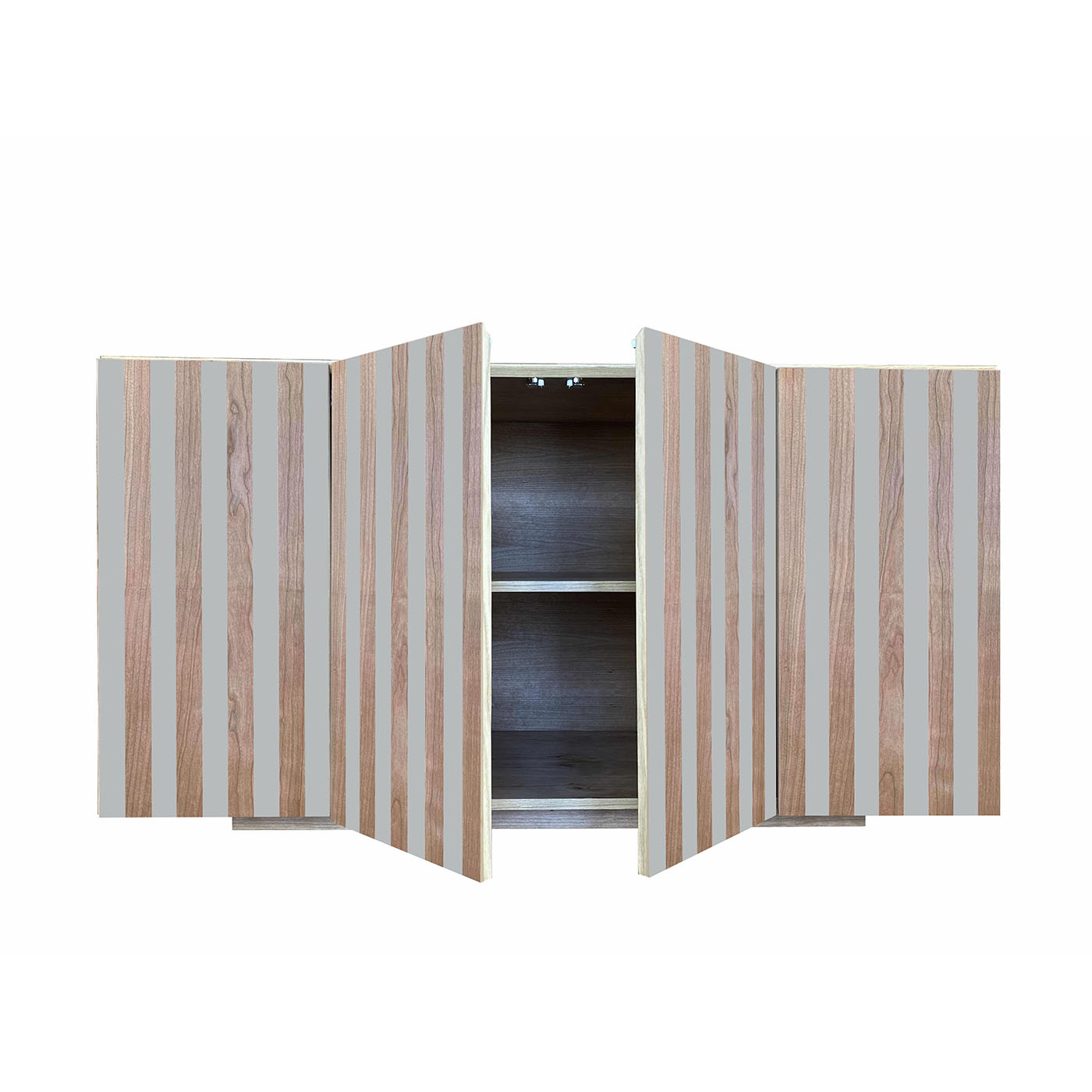 Md2 4-Door Striped Sideboard by Meccani Studio - Alternative view 4