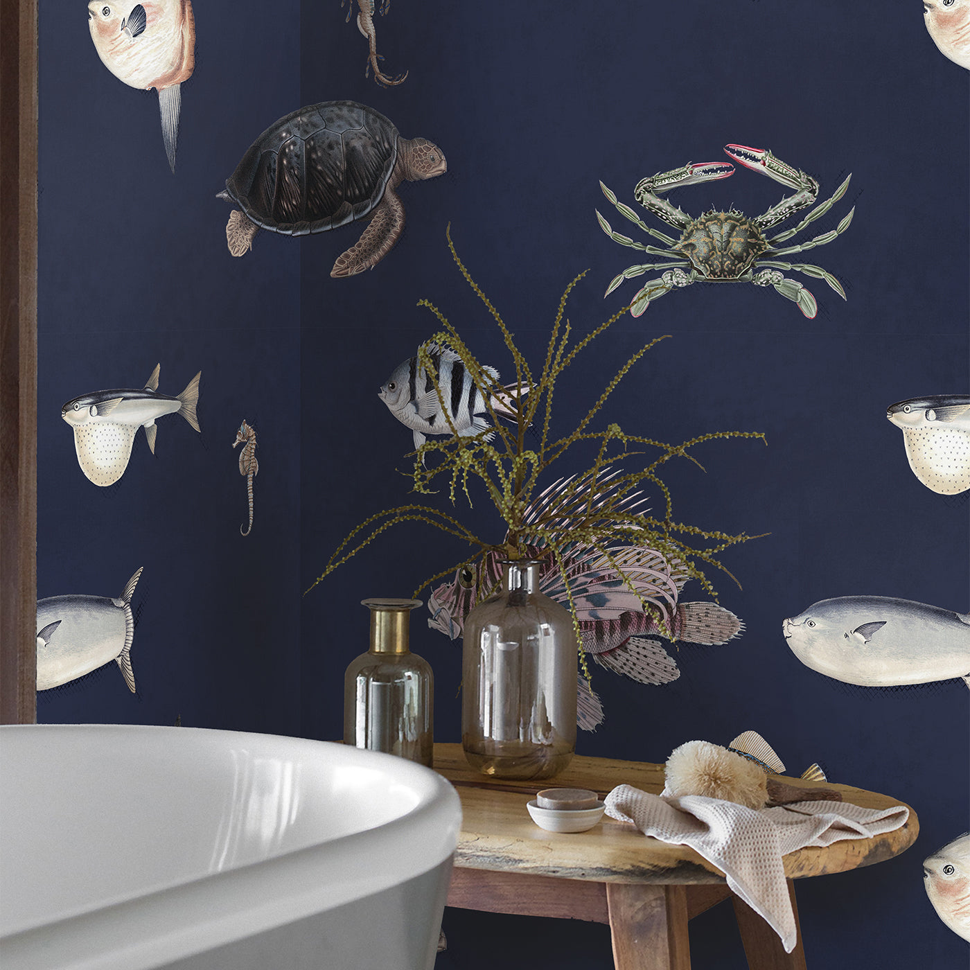 Dark Fish for Feature Wall Wallpaper - Alternative view 1