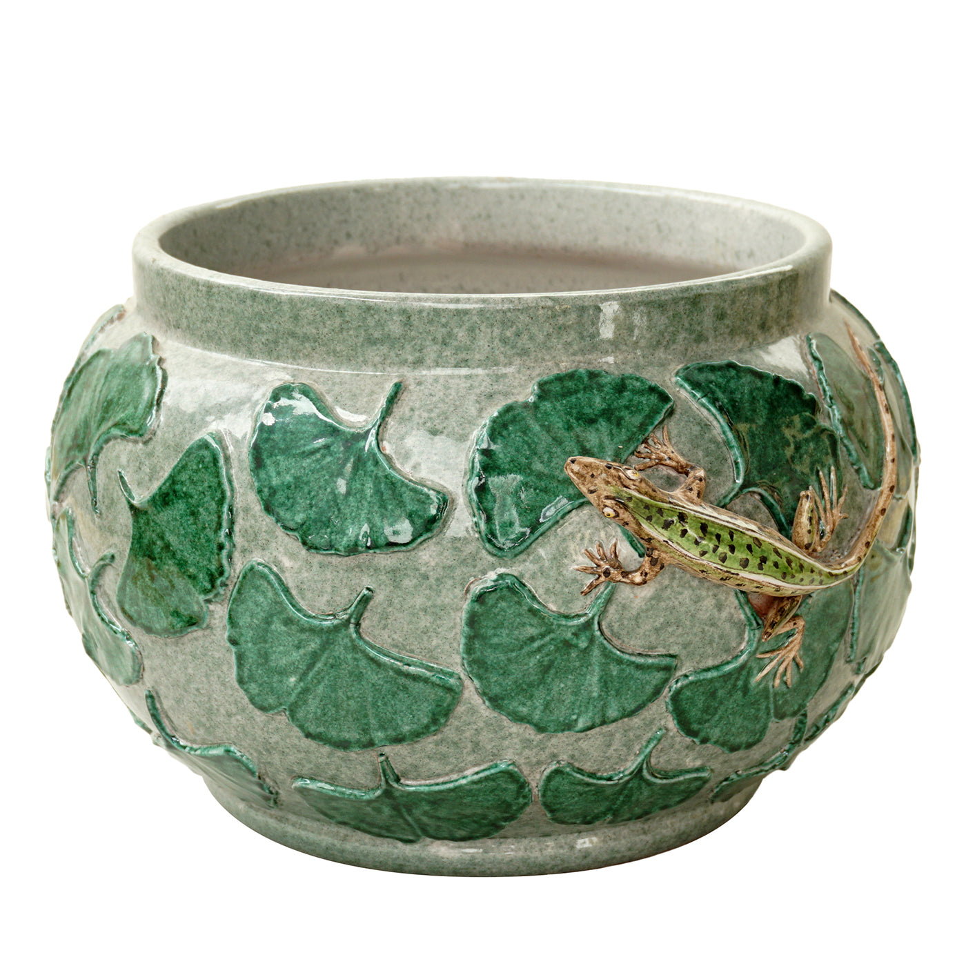 Lucertole Ginkgo Ceramic Vase - Main view