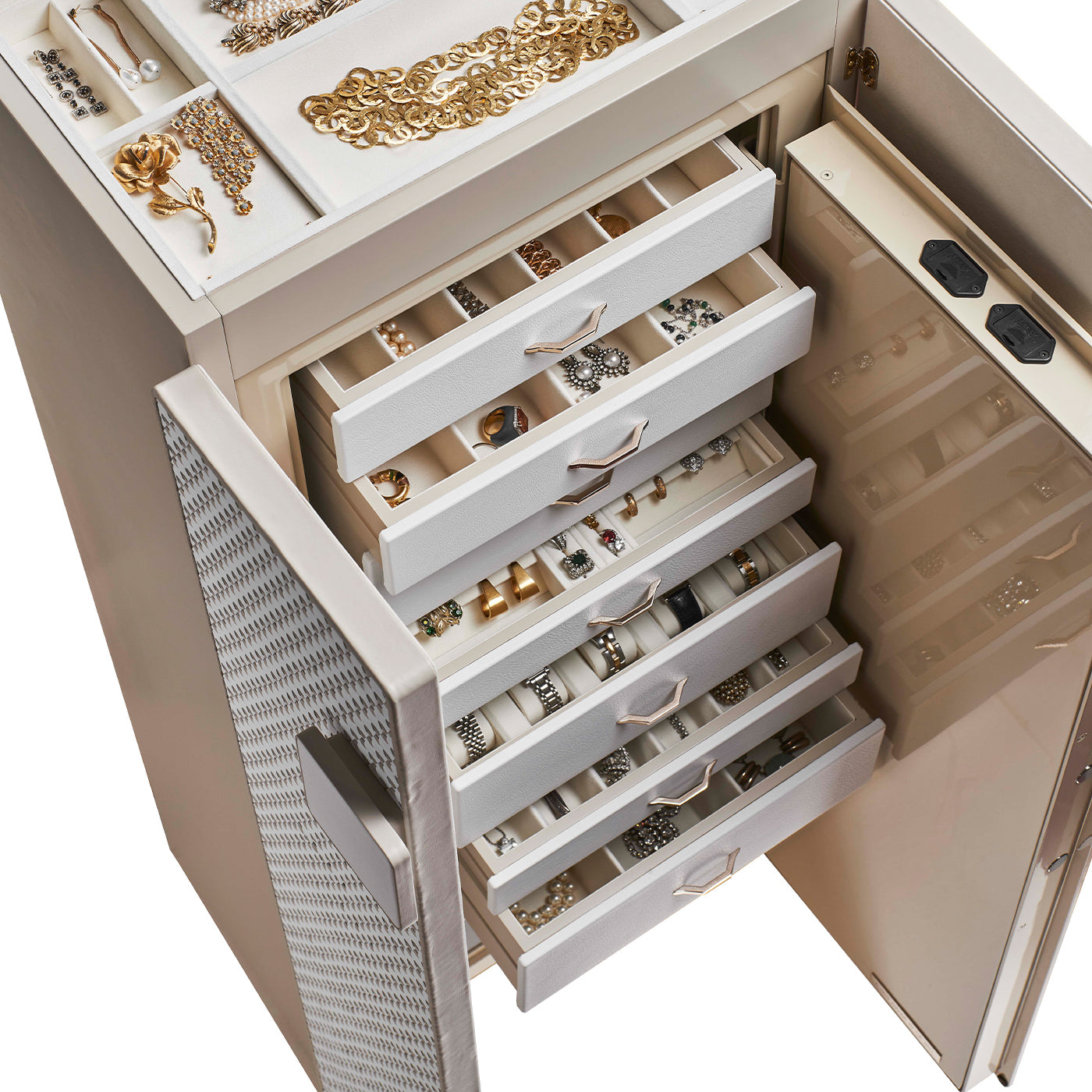 Gioia Intreccio Jewelry Cabinet - Alternative view 1