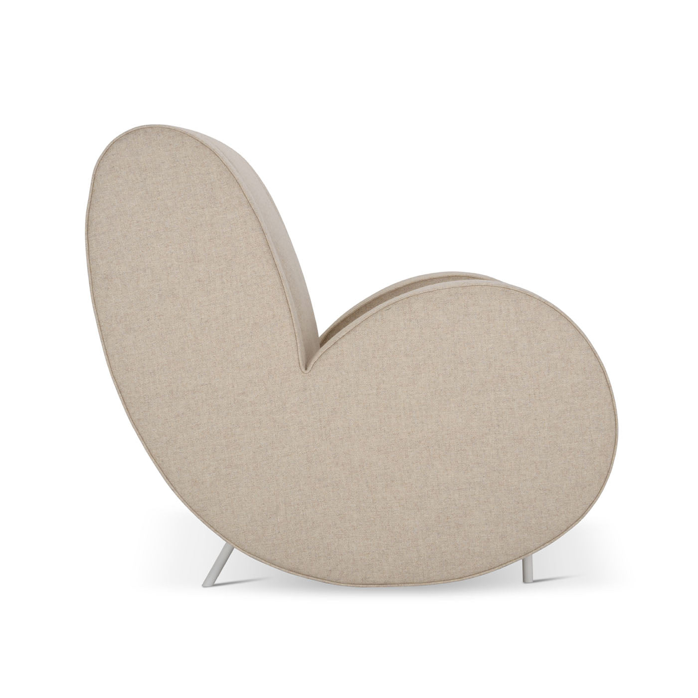 Ata Beige Armchair By Simone Micheli - Alternative view 2