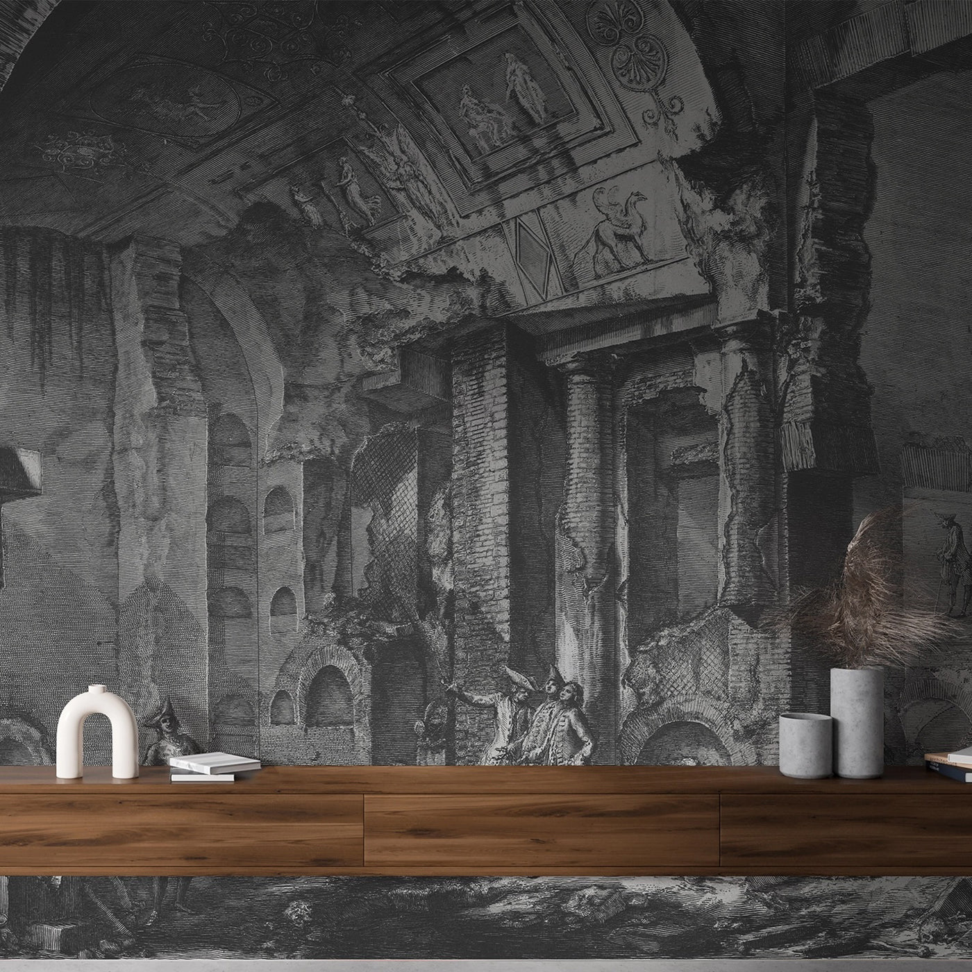 Romanus Prospectus Piranesi 22 Wallpaper - Alternative view 1