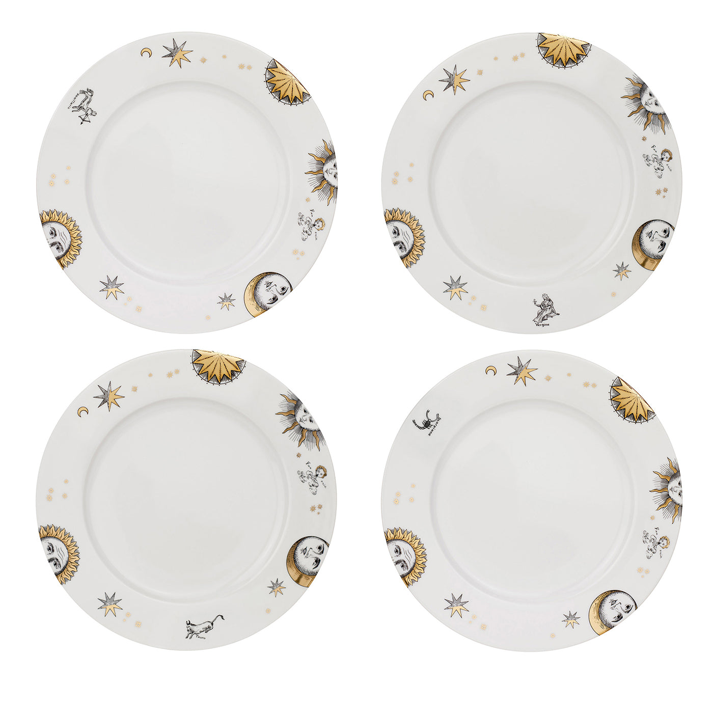 Set of 12 Astronomici Dinner Plates - Alternative view 1