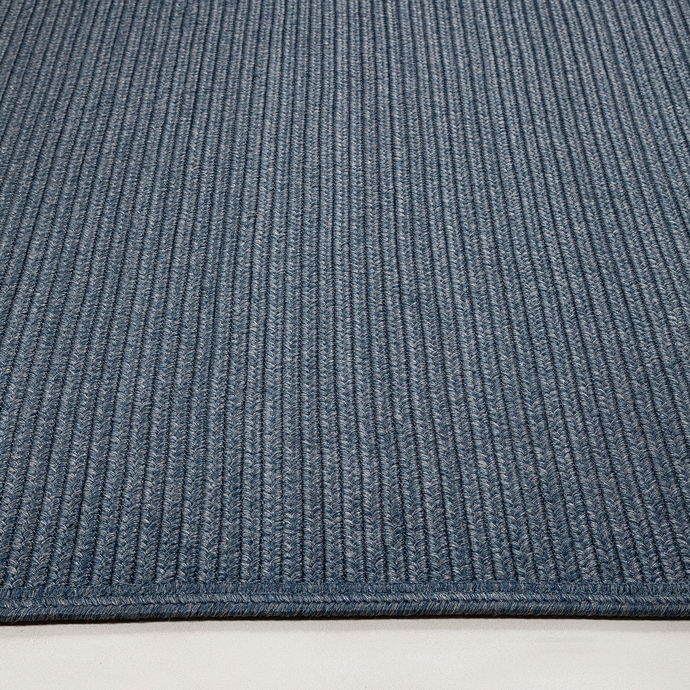 Plain Blue Polypropylene In&Outdoor Rug by Carlotta Fortuna - Alternative view 5