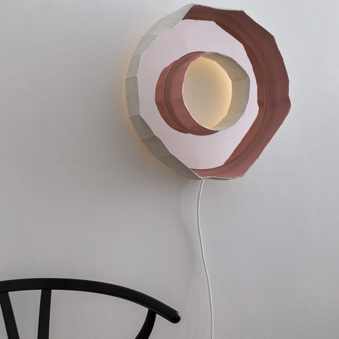 Ring Aura Mirror Lamp #2 By Giovanni Botticelli &amp; Paola Paronetto - Vue alternative 4