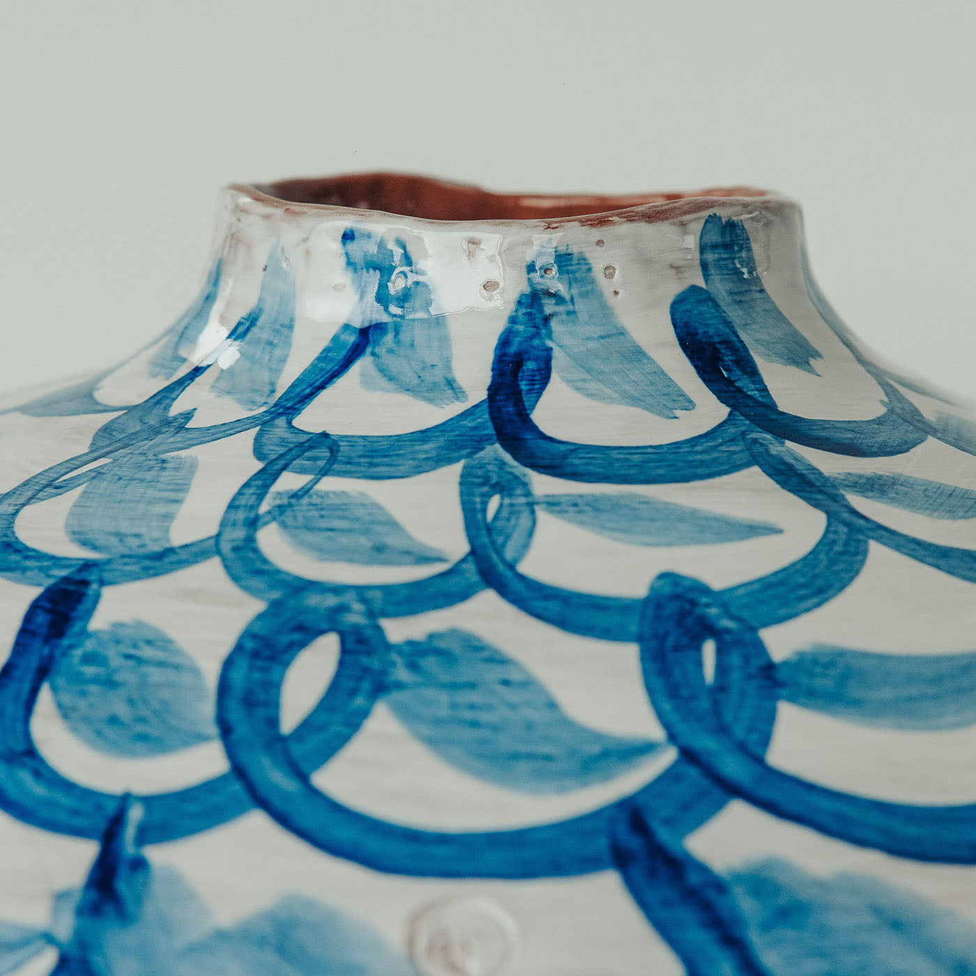 Blaue Kreise und himmelblaue Vase - Alternative Ansicht 1