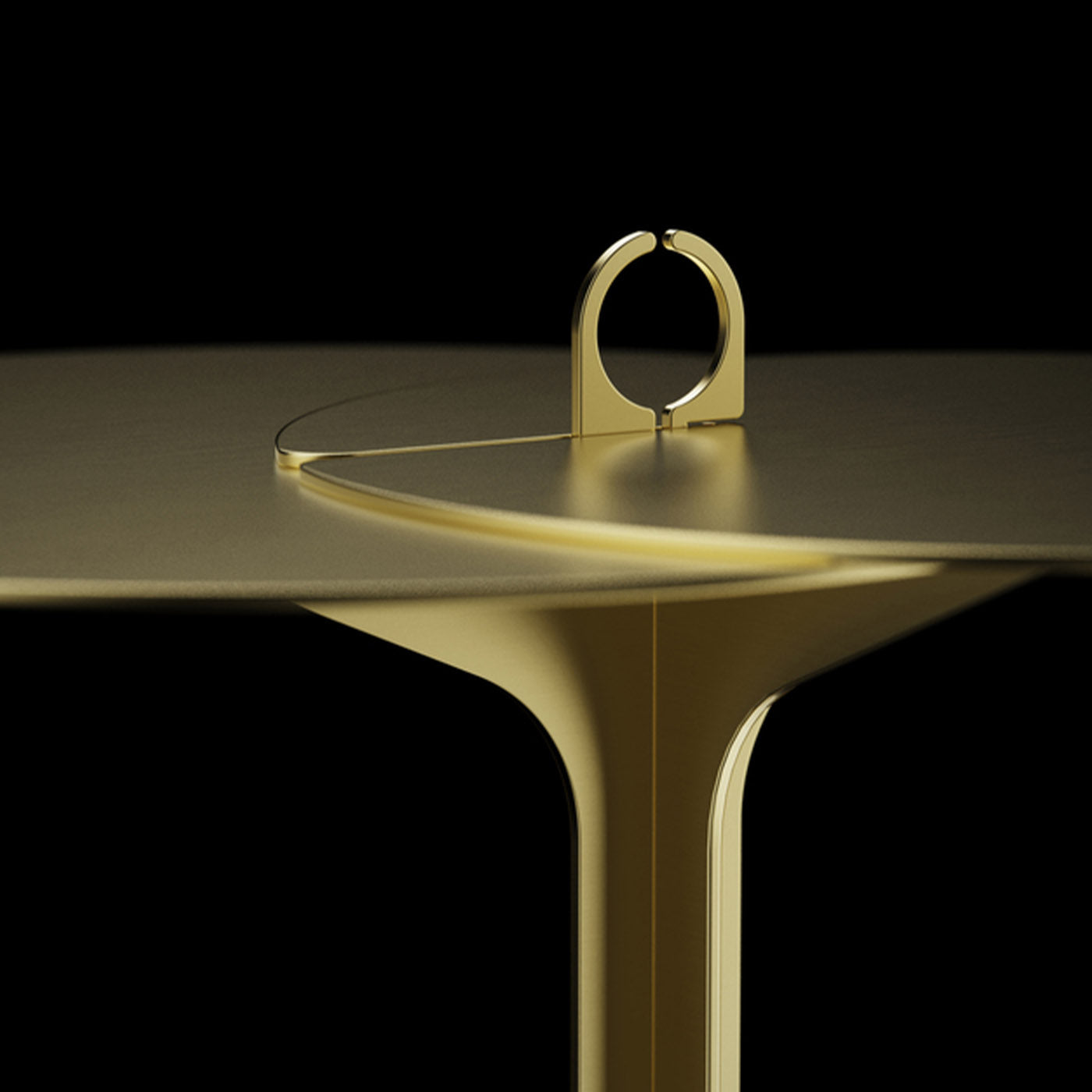 ED021 Brass Side Table - Alternative view 2