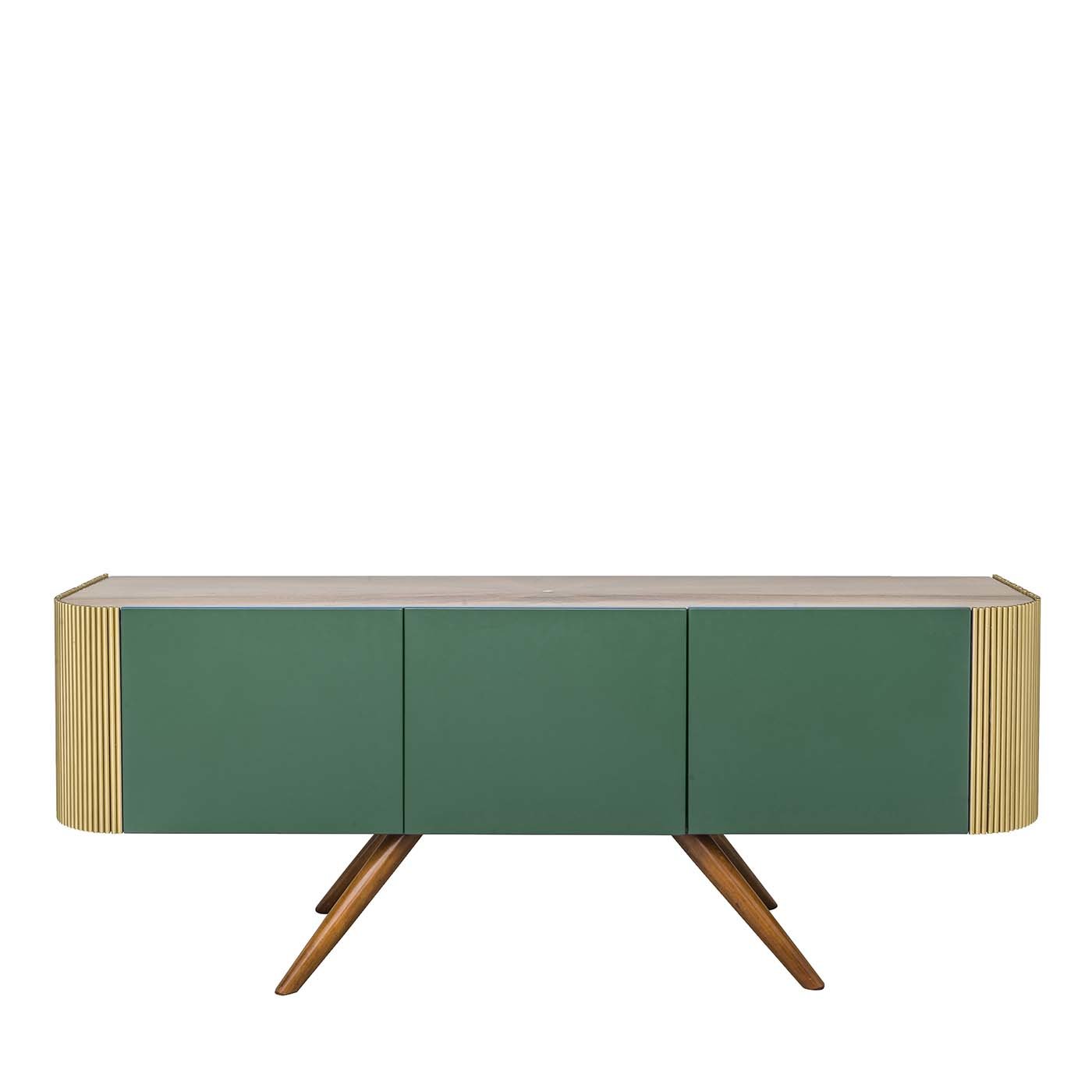 Alice Low Sideboard Mud Green - Main view