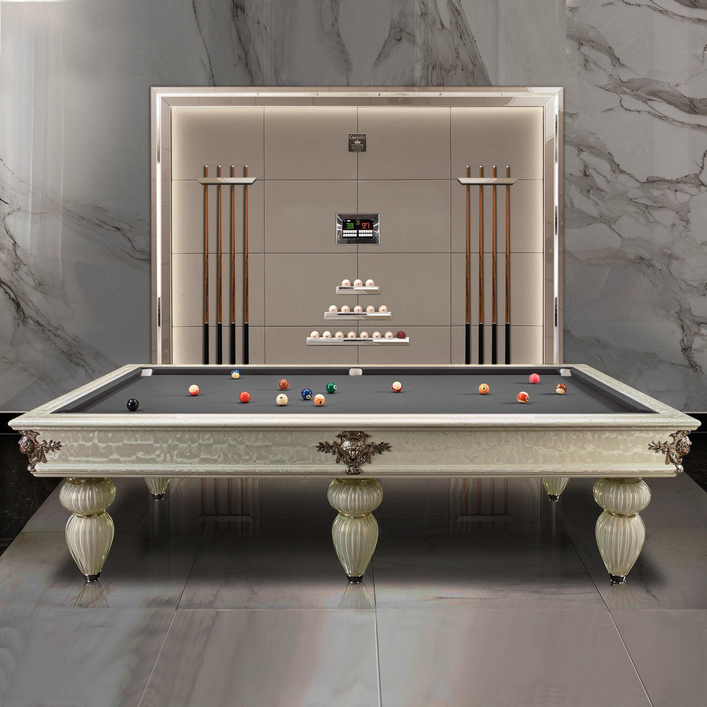 Murano Venice Billiard Pool Table - Alternative view 5