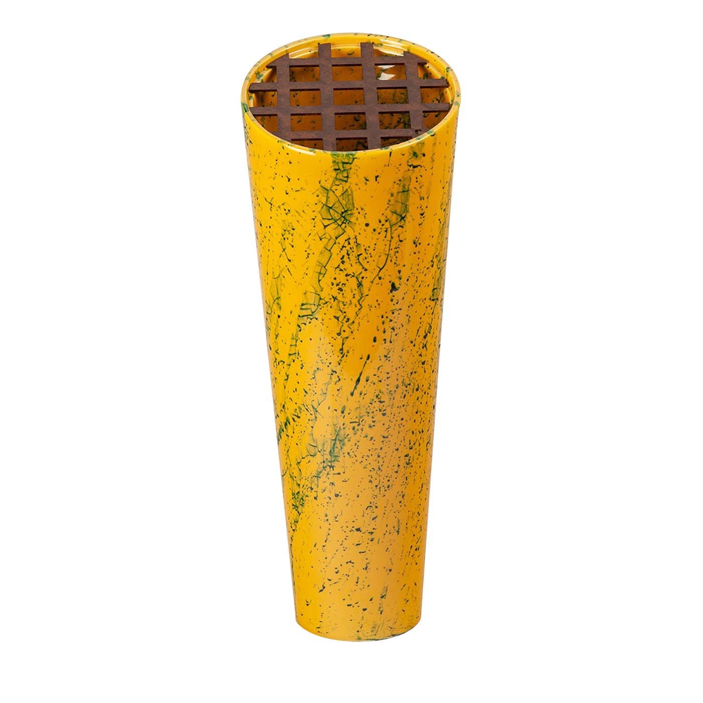 Anacleto Vase Yellow - Main view