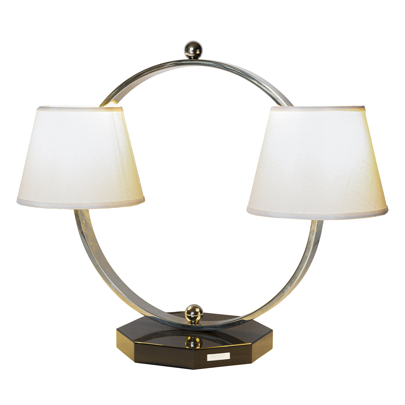 Lampe de table à 2 lumières Open Circle - Vue principale