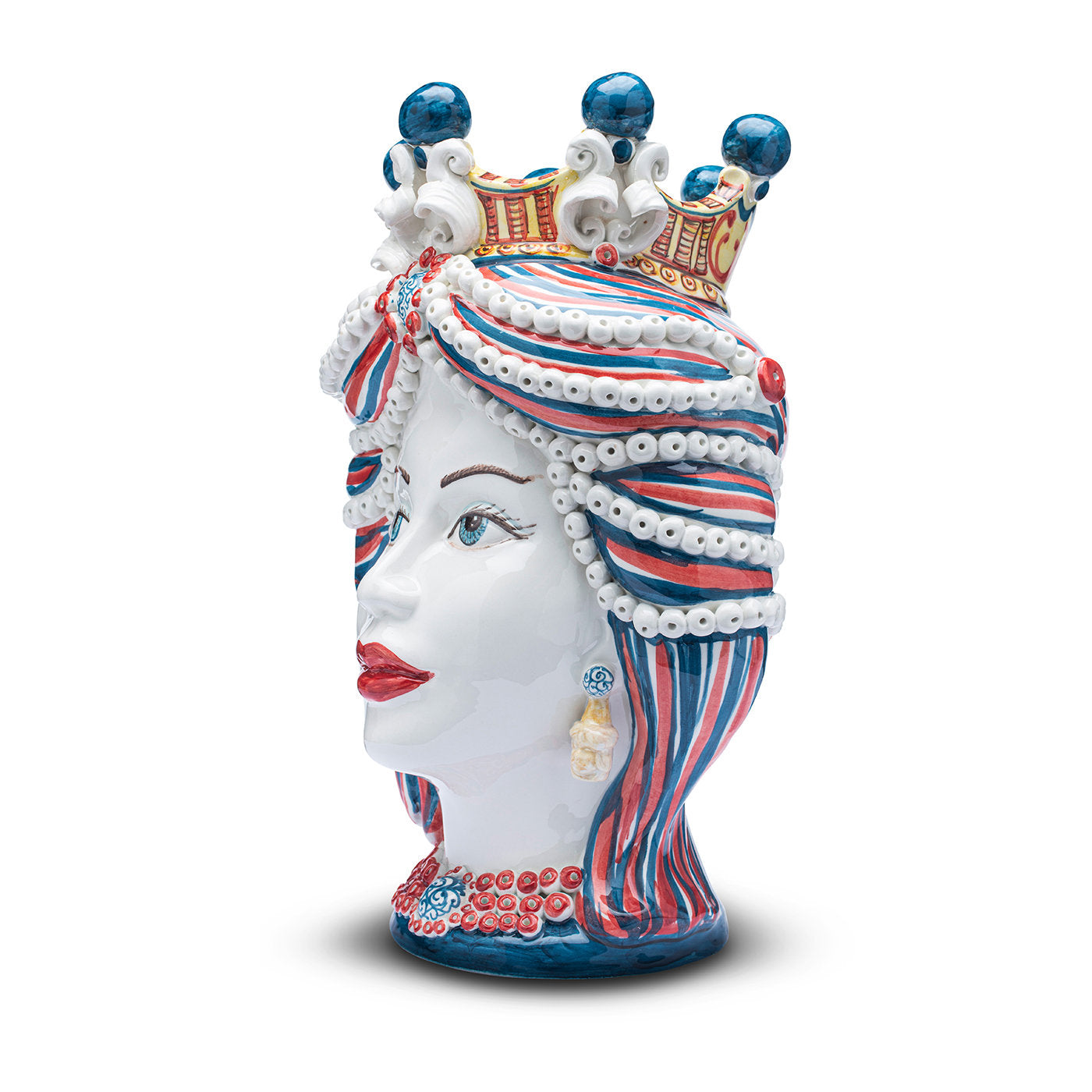 Acanthus Testa di Moro Vase Red and Blue - Woman - Alternative view 1