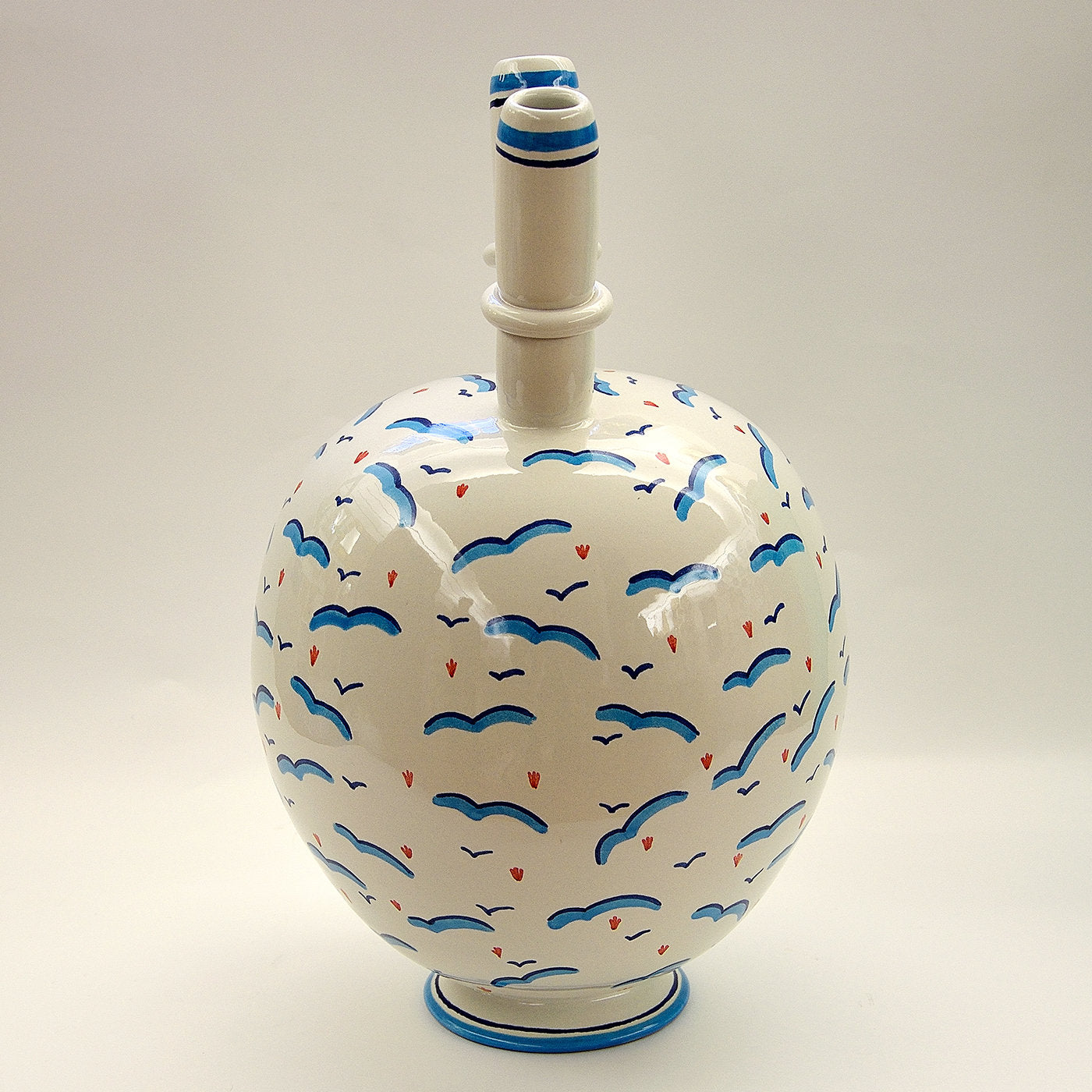 White Vase With Gulls by Ugo La Pietra - Alternative view 2