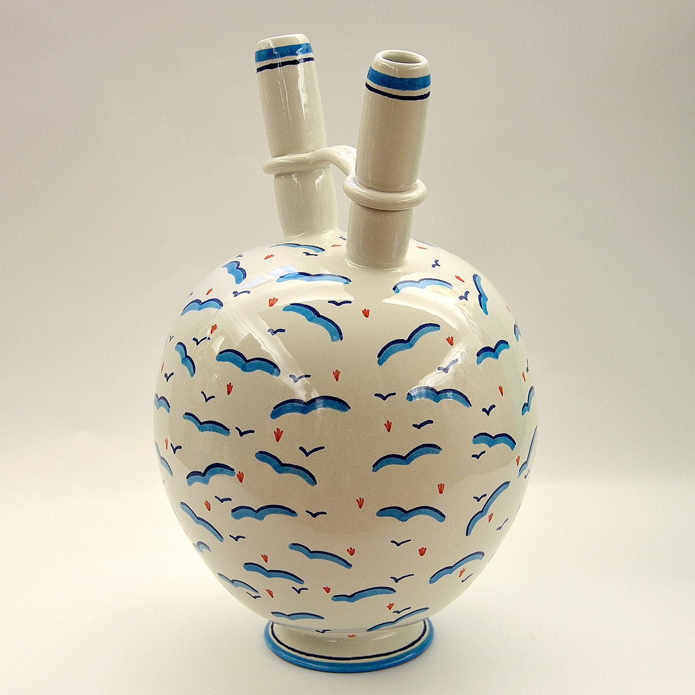White Vase With Gulls by Ugo La Pietra - Alternative view 3