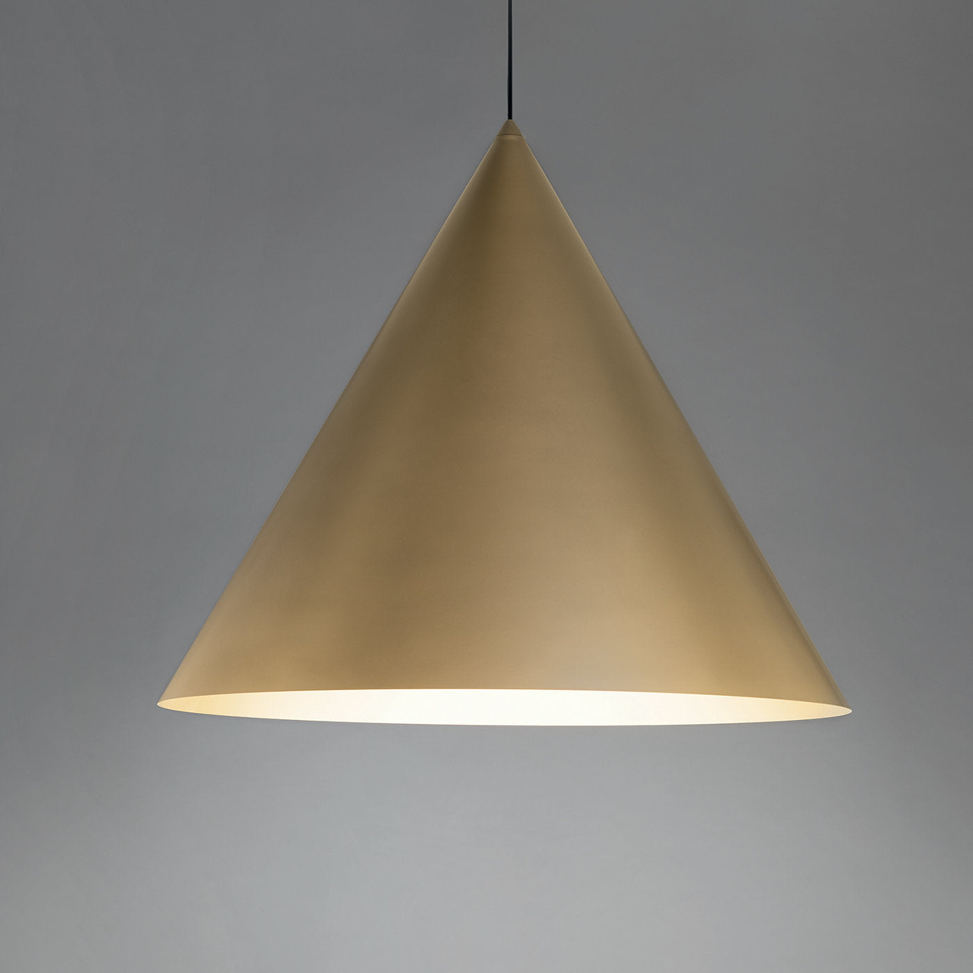 Cono Pendant Lamp Gold by Carlo Guglielmi - Alternative view 1