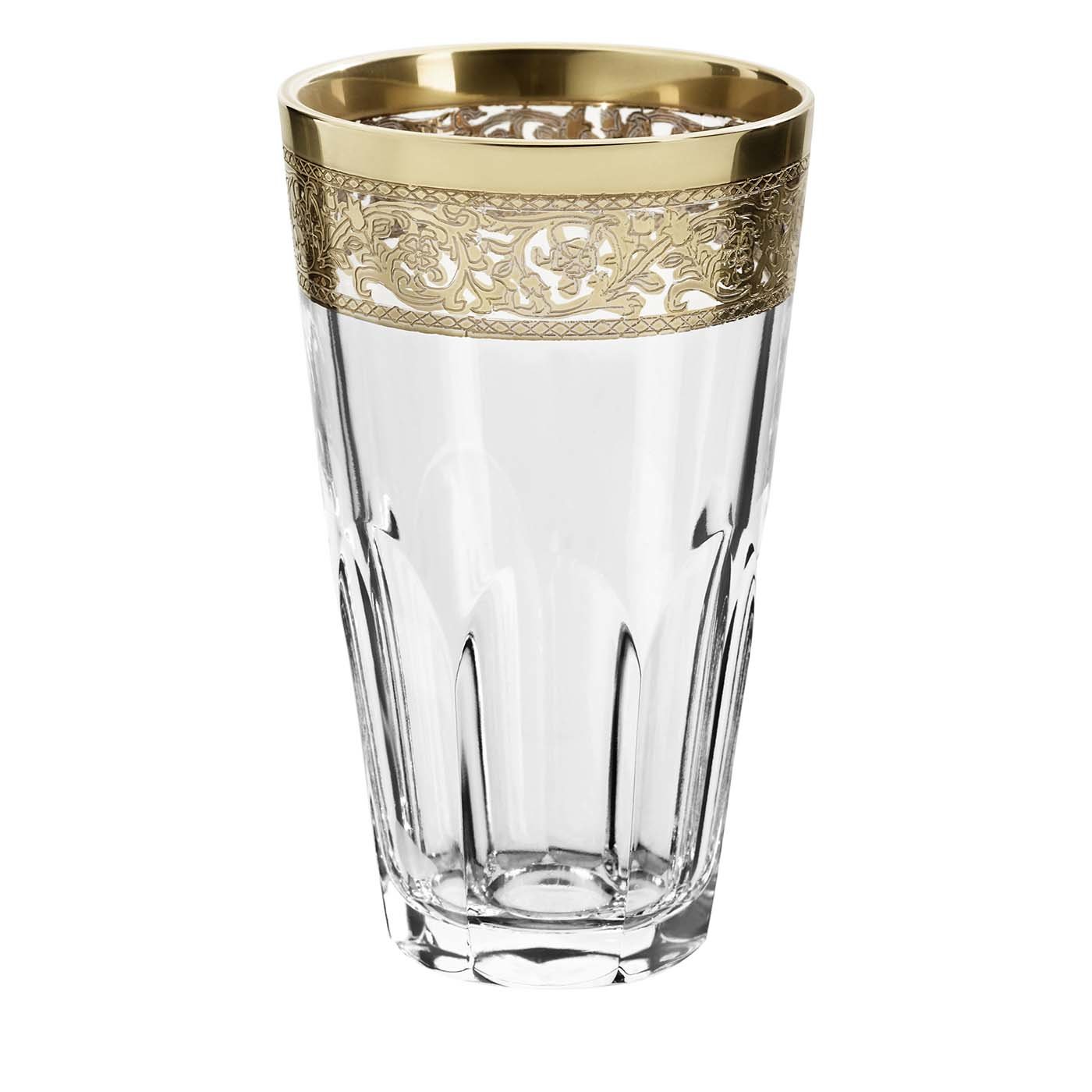Set of 6 Gold 421 Vodka Shot Glasses  - Main view
