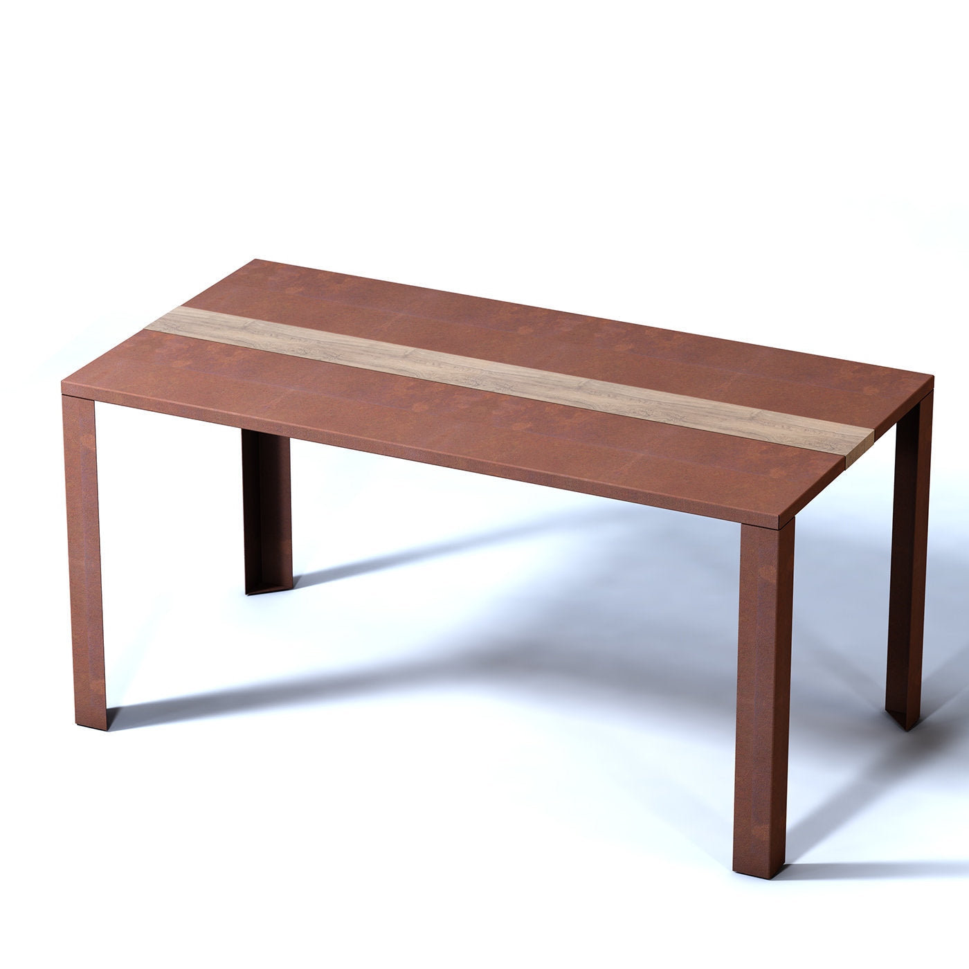 Linear Corten Steel Table - Alternative view 1