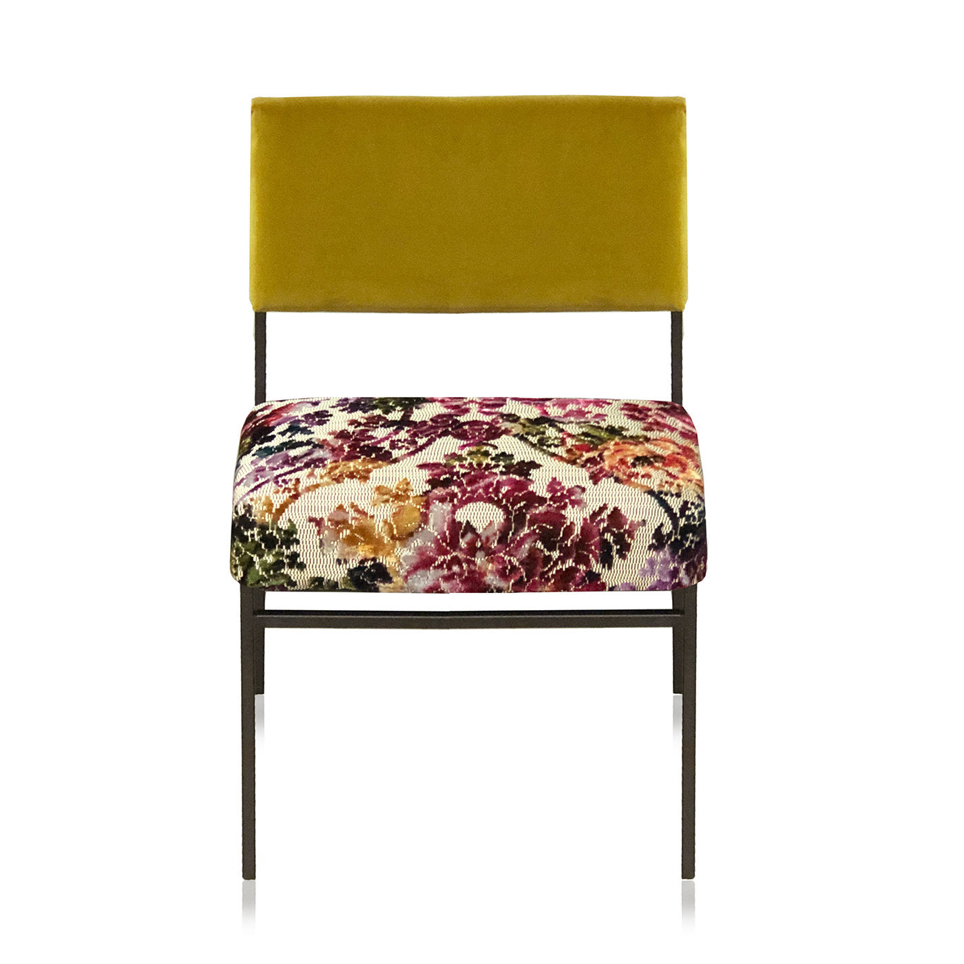 Aurea Bio Yellow Velvet Chair by CtrlZak and Davide Barzaghi  - Alternative view 1