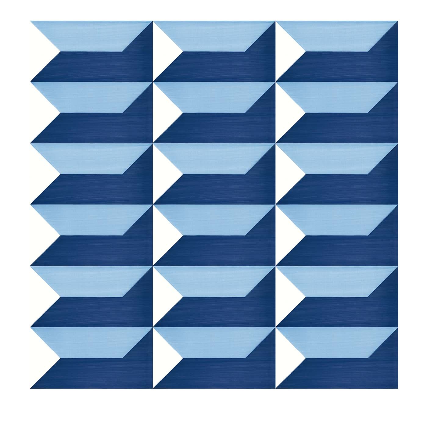 Juego de 25 azulejos Blu Ponti Decoración Tipo 16 de Gio Ponti - Vista principal