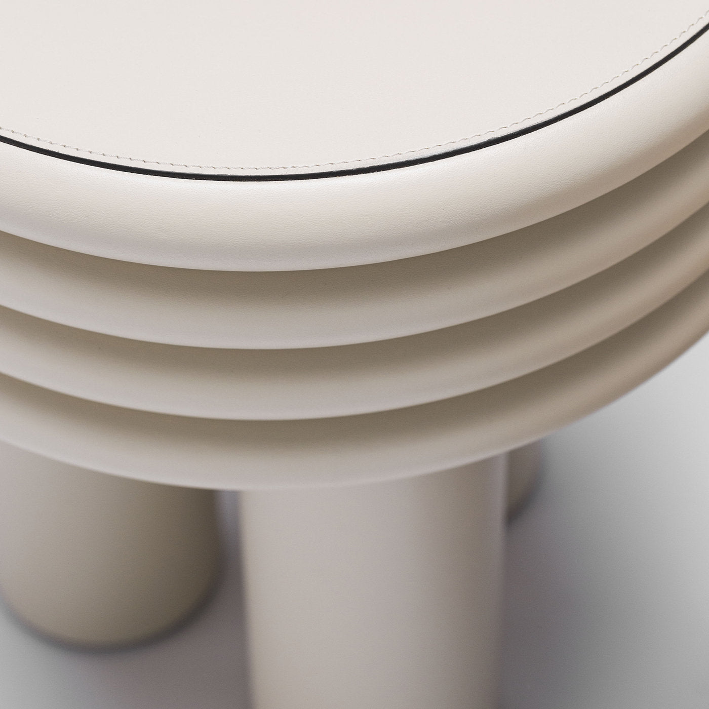 Scala White Tall Round Side Table - Alternative view 1