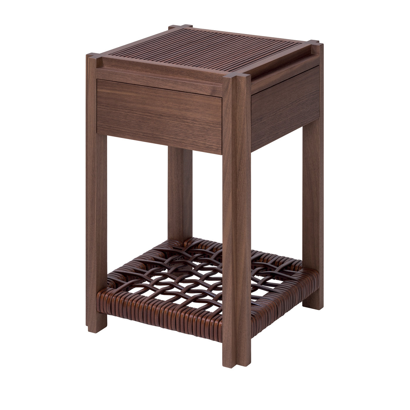 Structura Crisscross Small Square Side Table - Main view