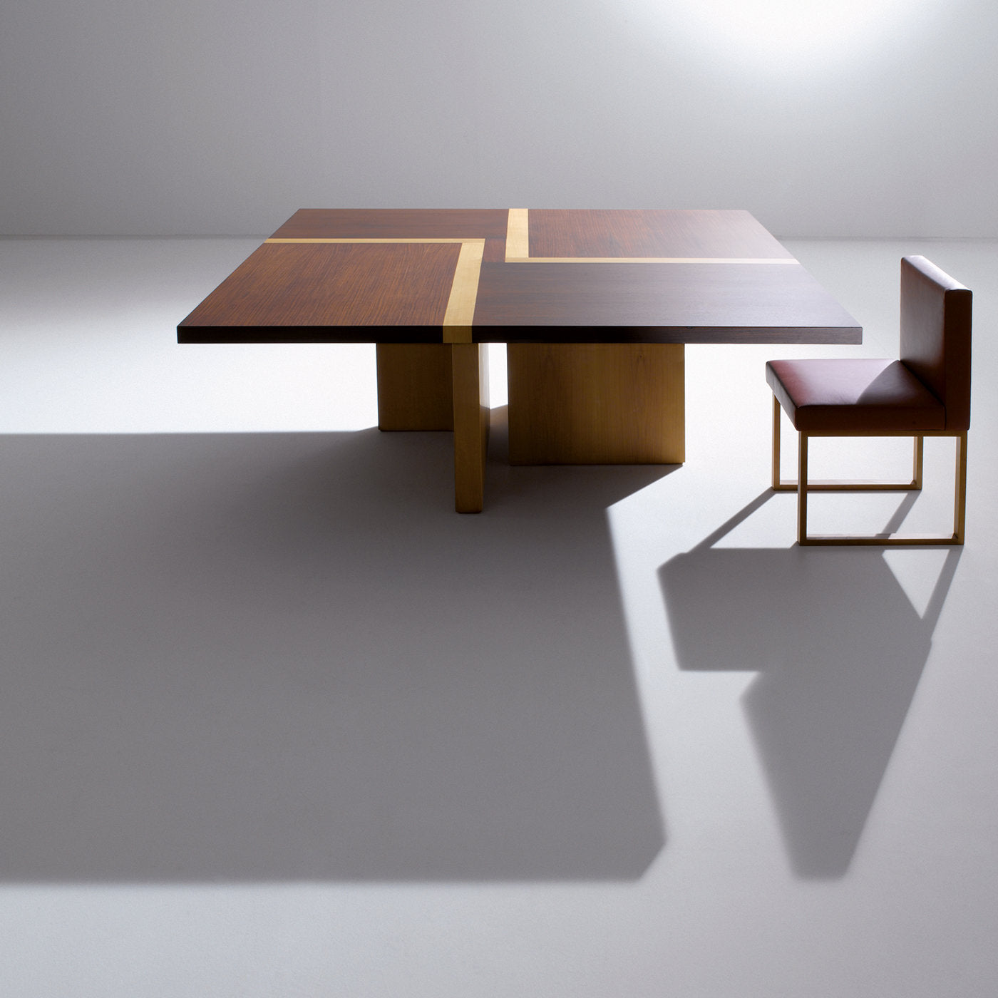 BD 07 Quadratischer Tisch von Bartoli Design - Alternative Ansicht 1
