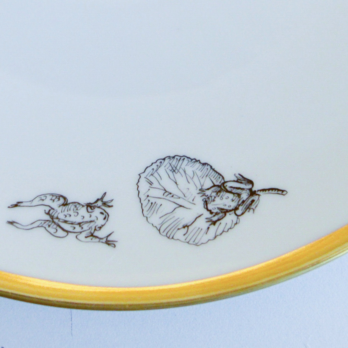 Frog Prince Dinner Plate - Animalarium Collection - Alternative view 1