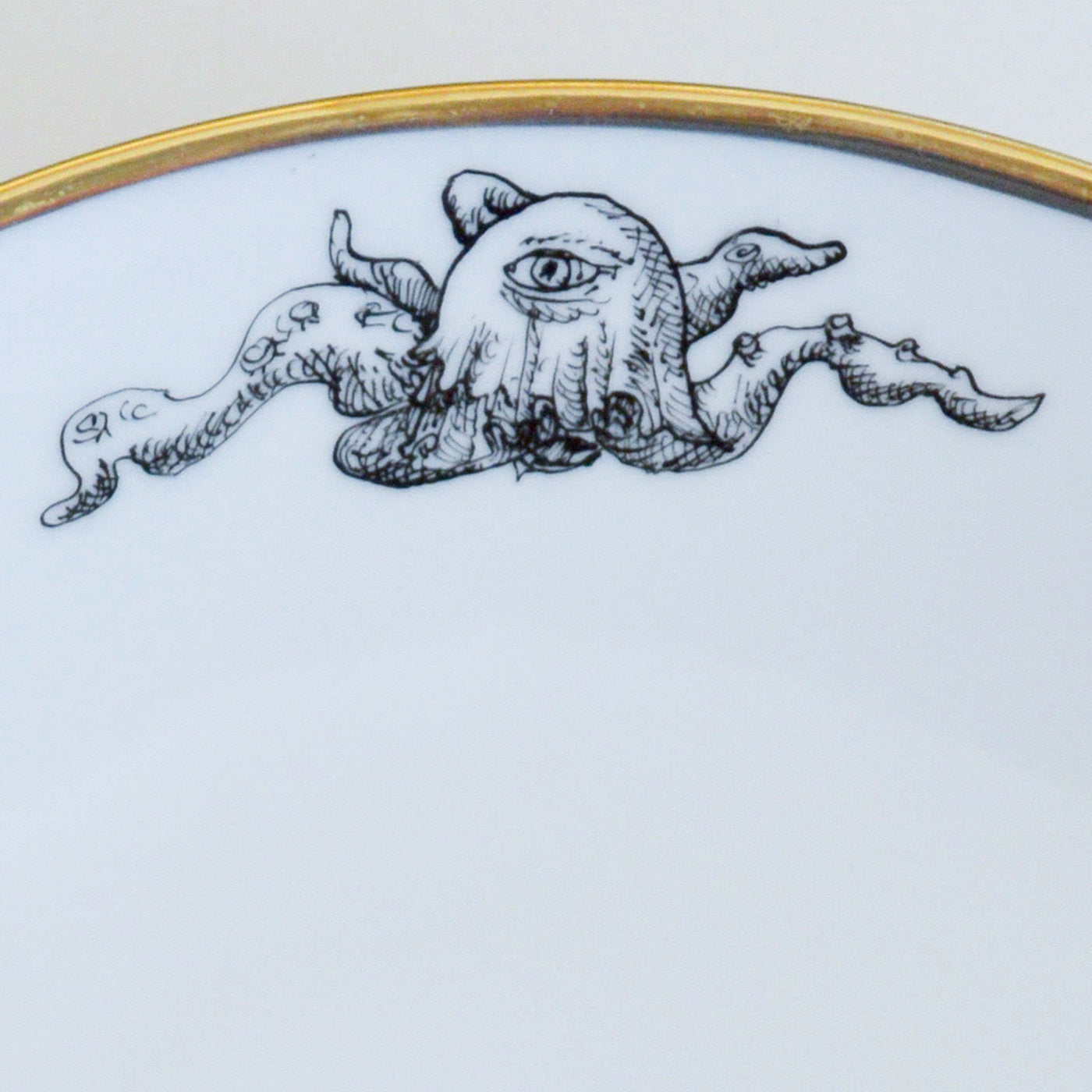 Octopus Dinner Plate - Animalarium Collection - Alternative view 1