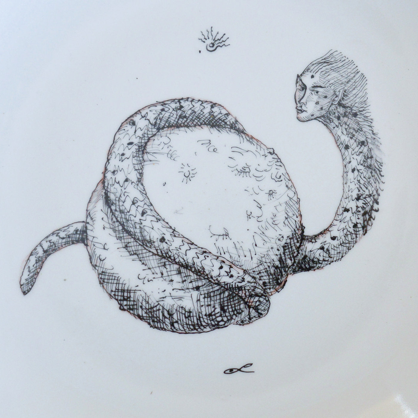 Snake Dinner Plate - Animalarium Collection - Alternative view 1