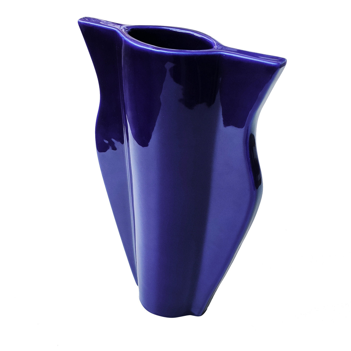 Schiacciato 1 Blaue Vase - Hauptansicht