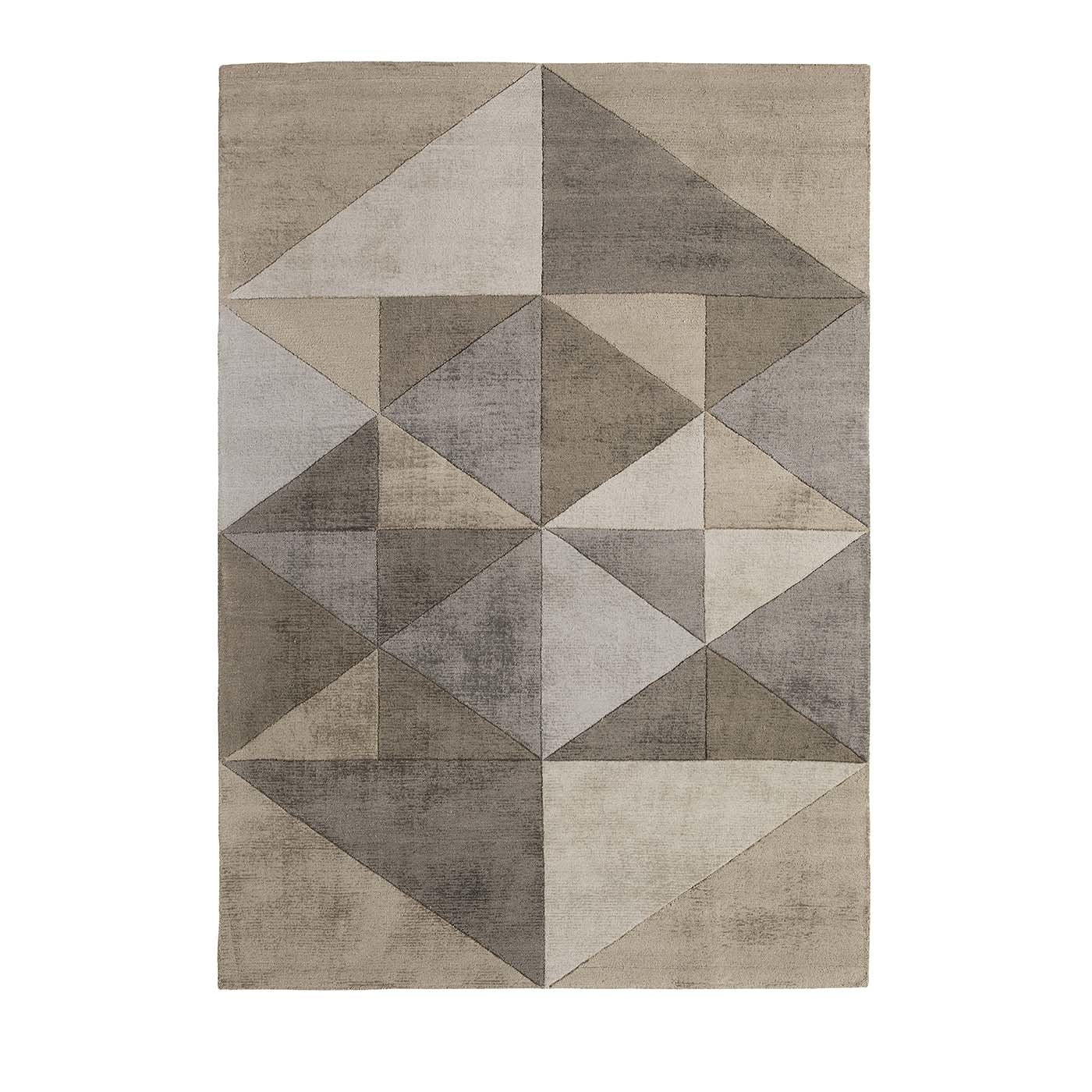 Triangles Rug Beige - Main view