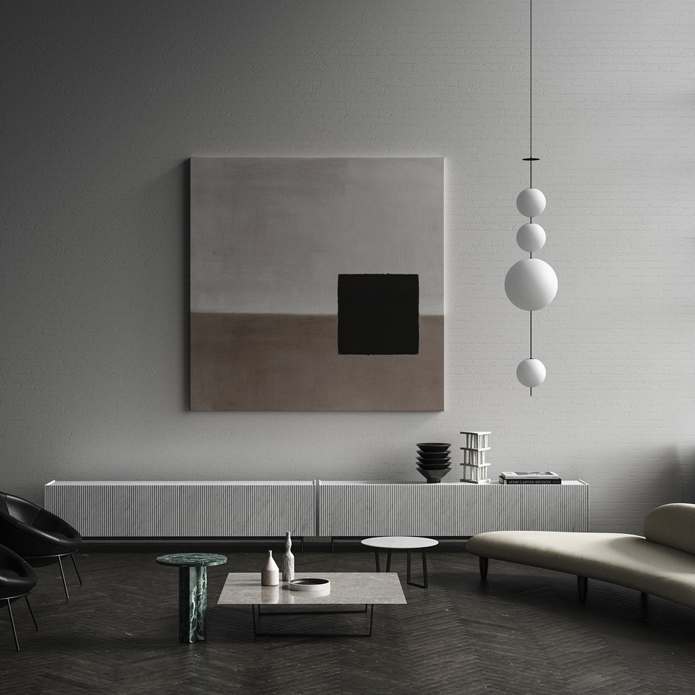 Large Square Dritto Coffee Table by Piero Lissoni - Alternative view 1