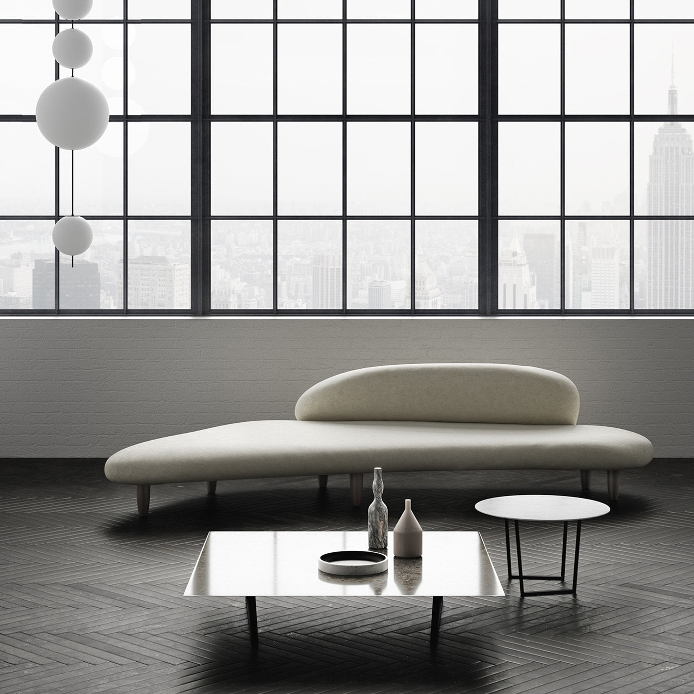 Large Square Dritto Coffee Table by Piero Lissoni - Alternative view 2