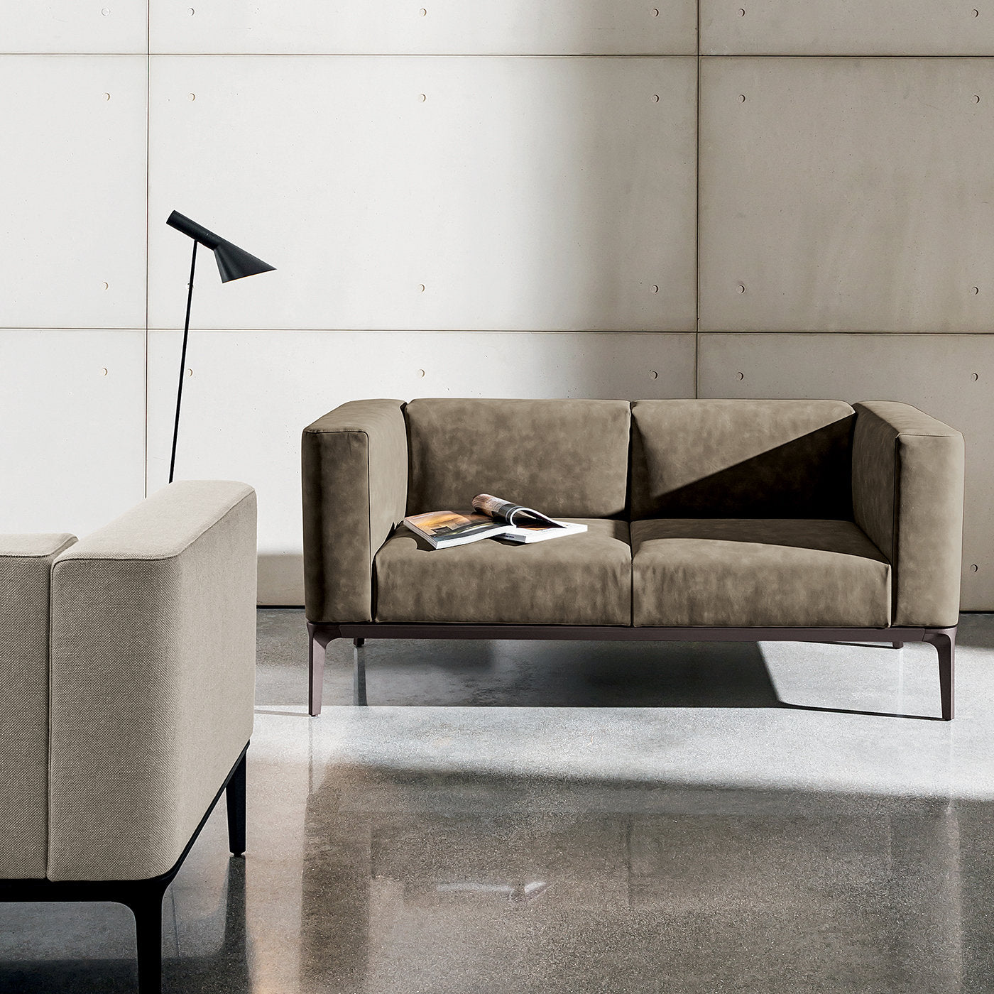 Slim two seater sofa outlet
