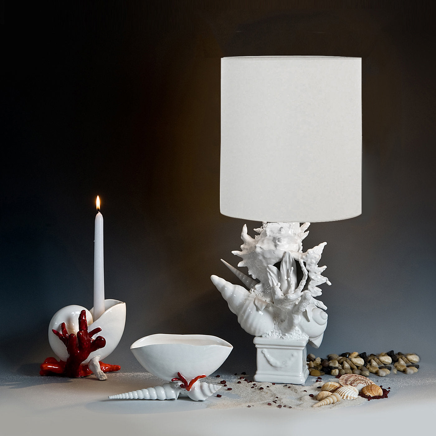Vivido Mare Ceramic Lamp - Alternative view 1