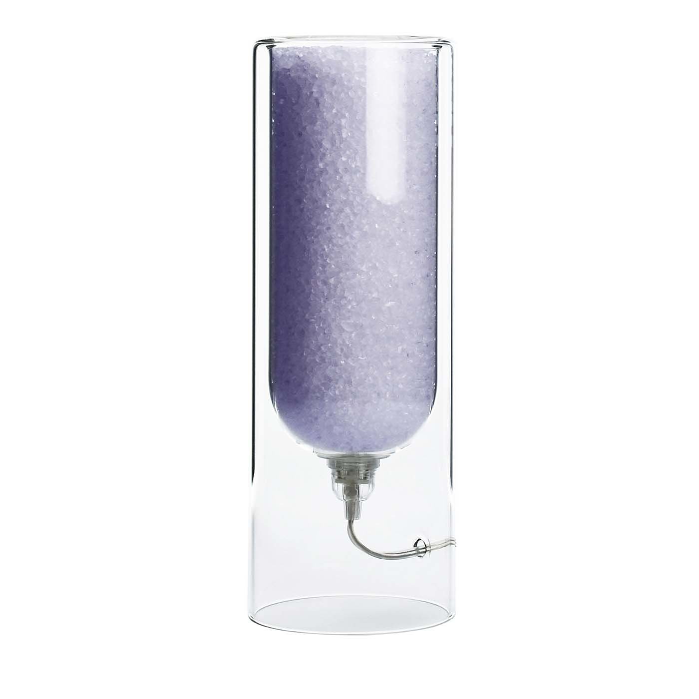 Rocklumìna Spherical XXS Lámpara de mesa violeta - Vista principal