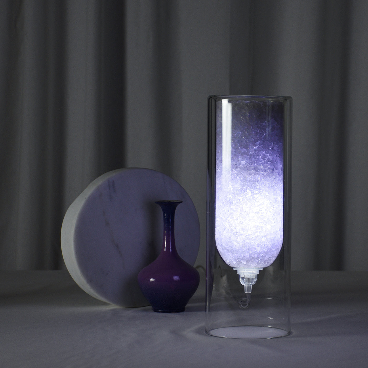 Rocklumìna Spherical XXS Lámpara de mesa violeta - Vista alternativa 2