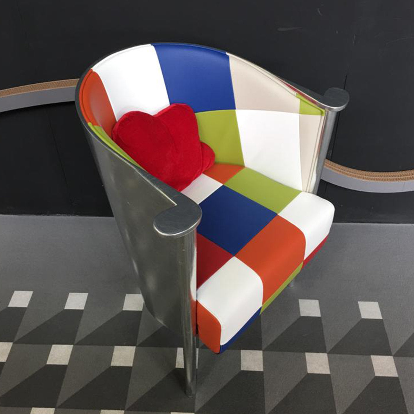 Golf 3 Multi-color Armchair - Alternative view 1