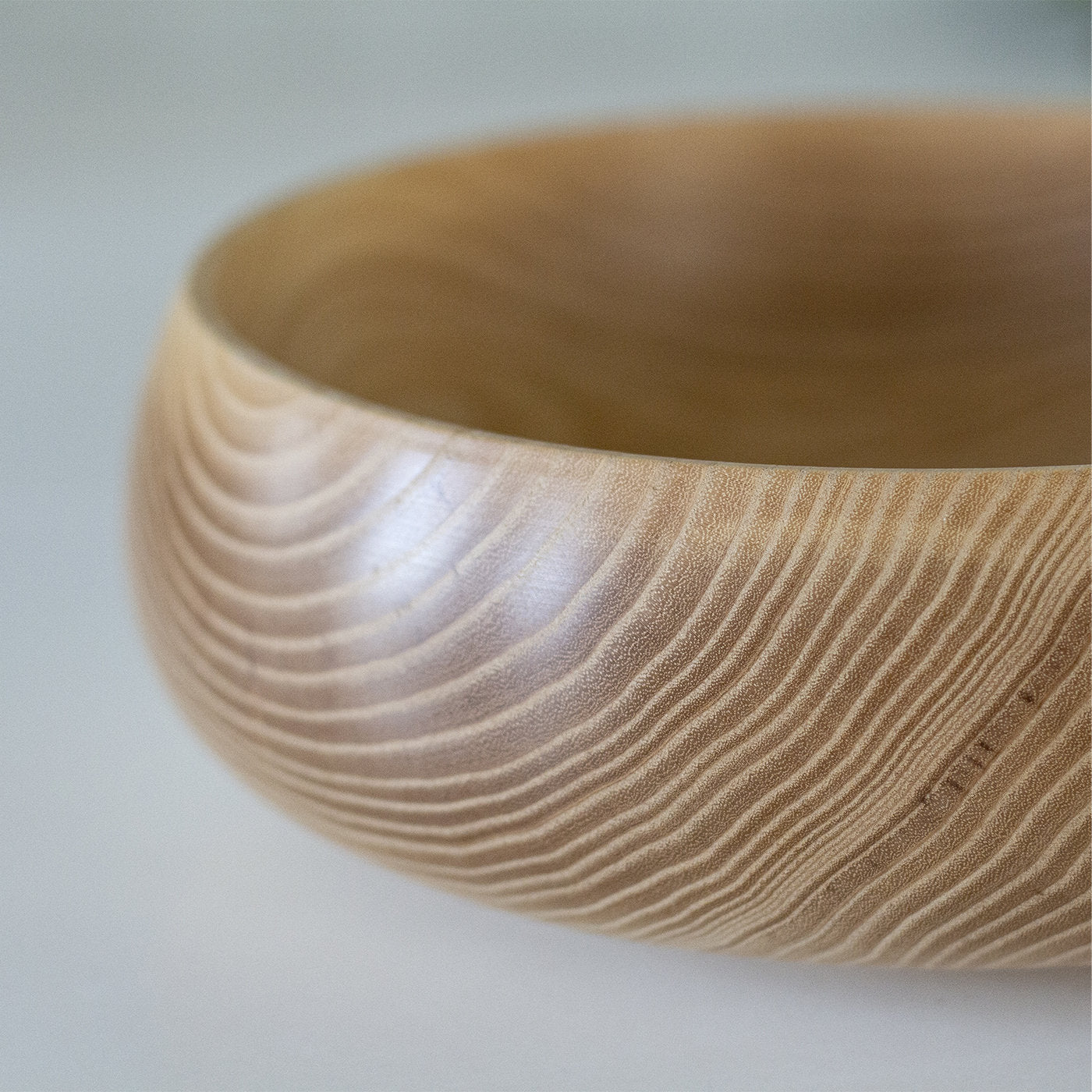 Hand Turned Small Ash Bowl good