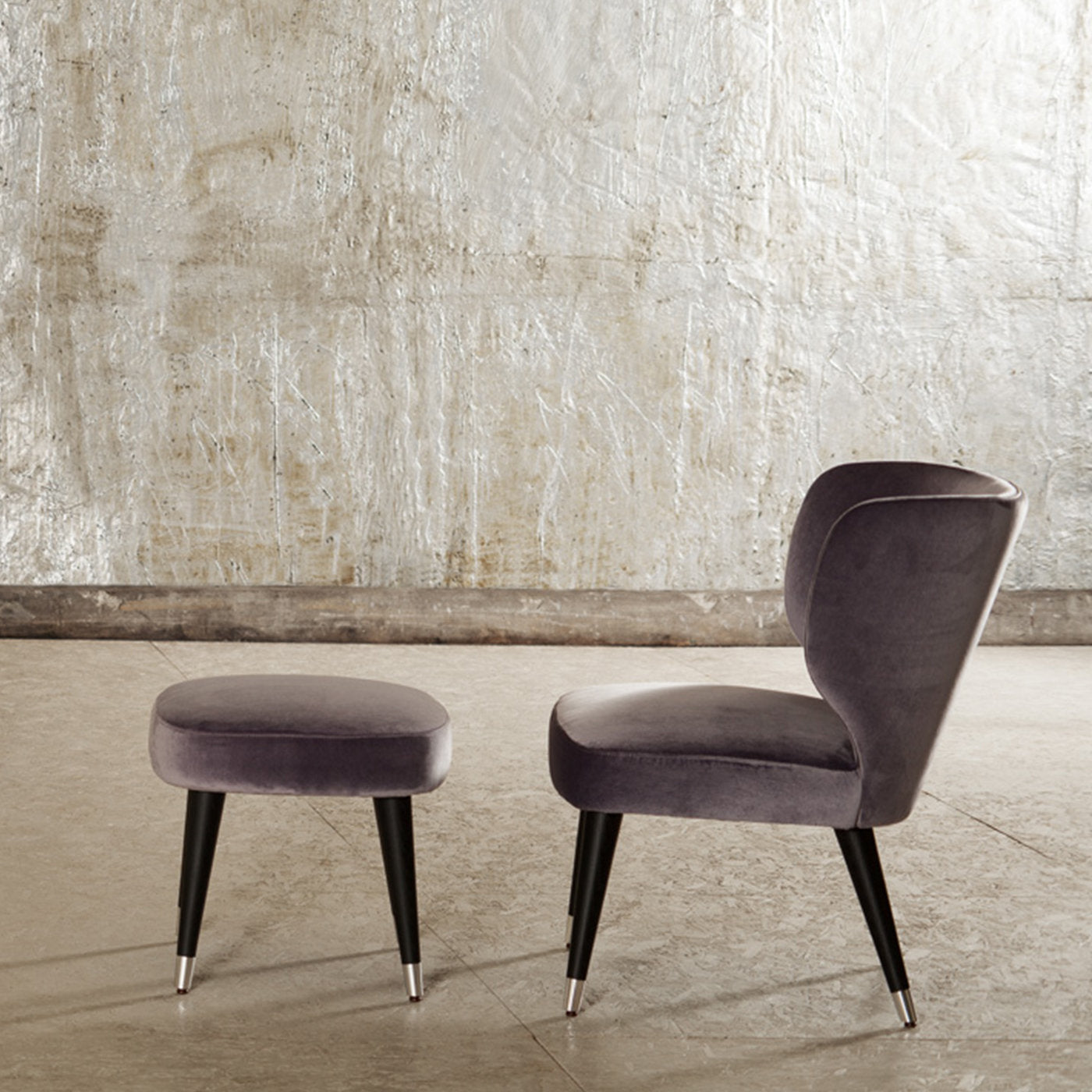 Tiffany Lounge Chair Purple - Alternative view 2
