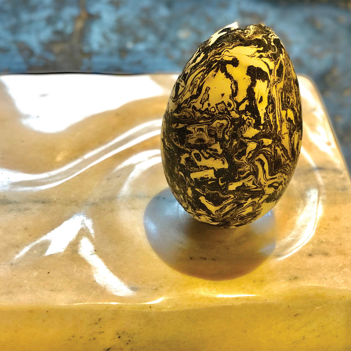 Escultura de huevo Onfalos - Vista alternativa 2