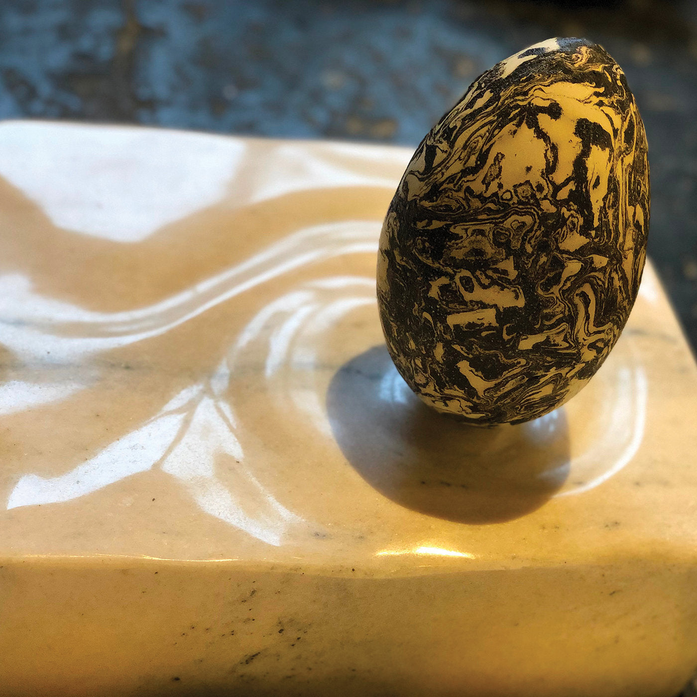 Escultura de huevo Onfalos - Vista alternativa 4