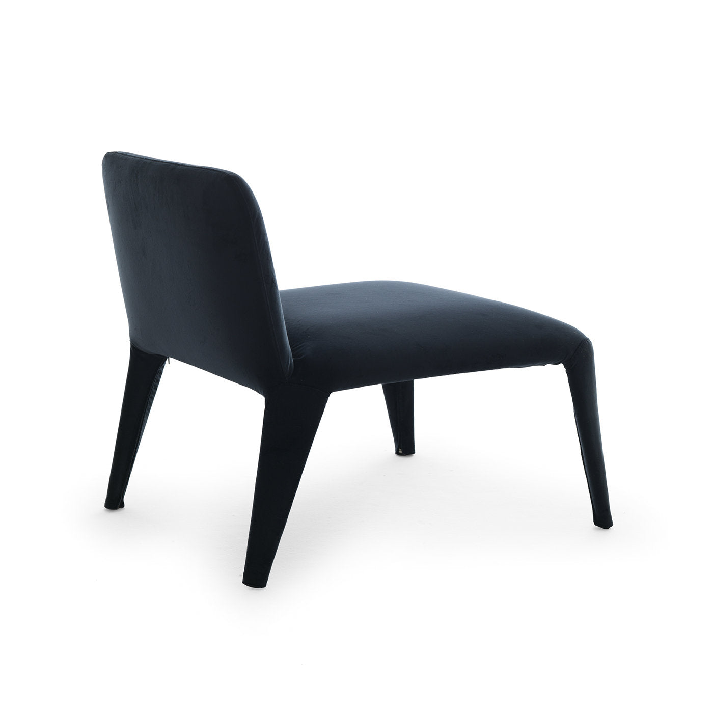Nova Dark Blue Armchair Without Armrests - Alternative view 1