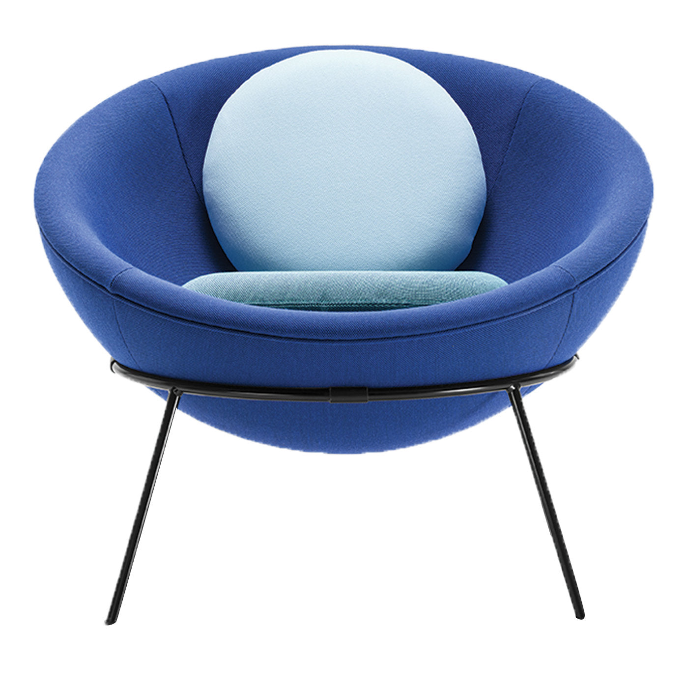 Chaise de Bardi's Bowl Nuance bleue brillante - Vue principale
